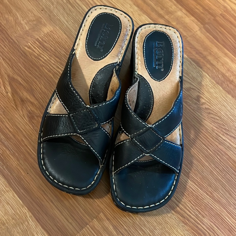 Born slide sandals
